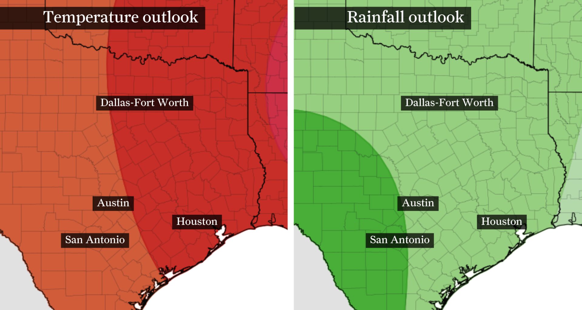 Houston forecast shows cooler start before storms return