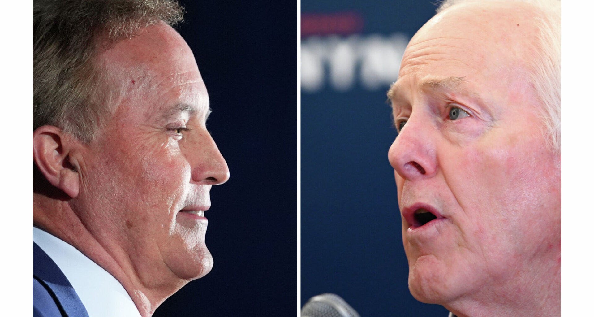 Attendees offer their respect to a makeshift memorial for late Athena Strand after a memorial service at First Baptist Church of Cottondale in Paradise, Texas, on Tuesday, Dec. 6, 2022.