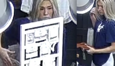 Police looking for woman who stole bag from store on The Drag