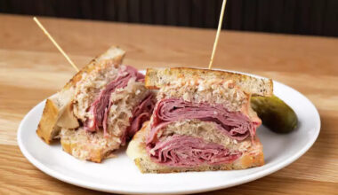 One of Katz's Deli's sandwiches. The beloved downtown Austin 24-hour deli is slated to reopen in Texas' capital city within the next few years.