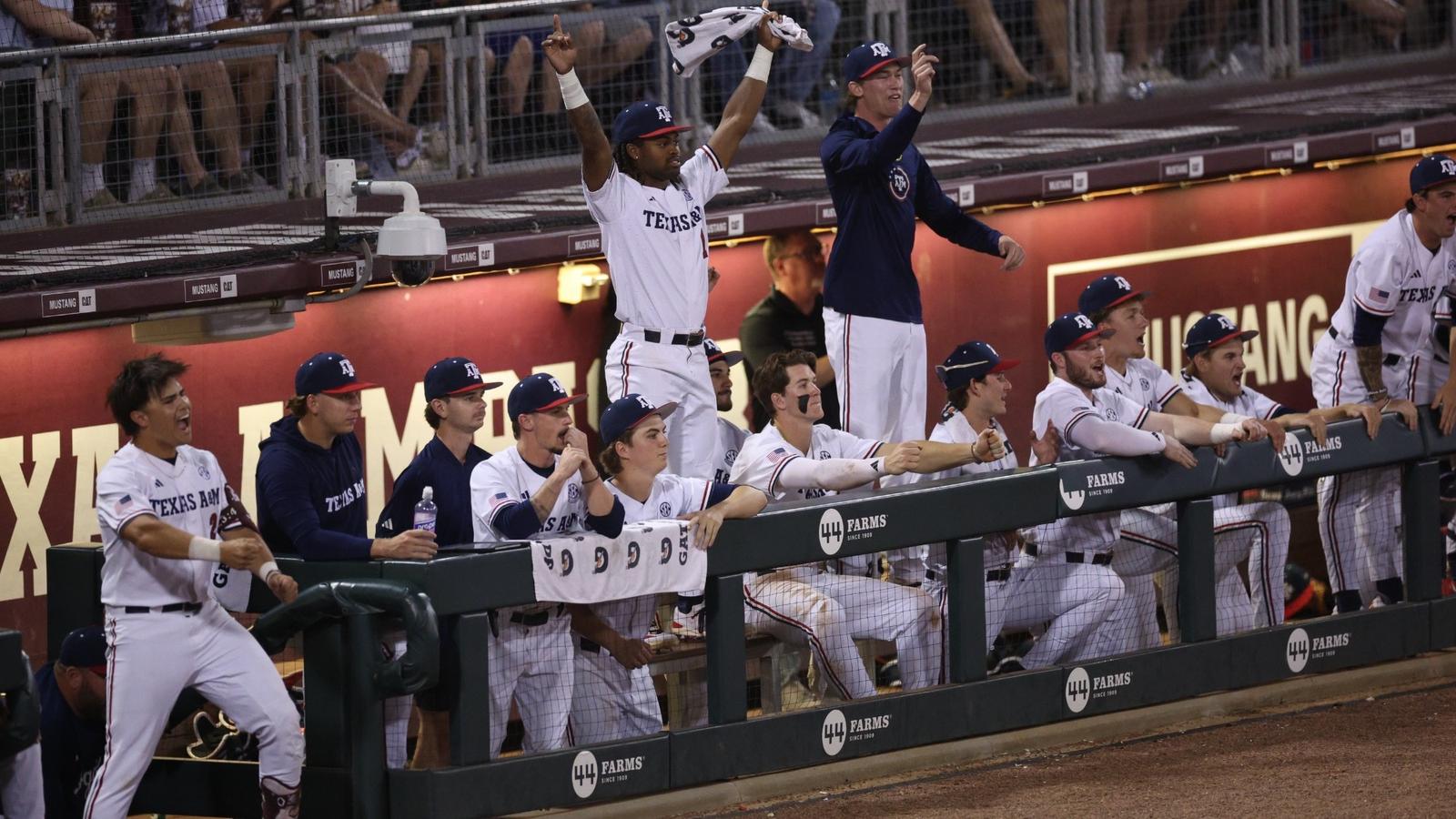 Aiden Sims postgame high fives
