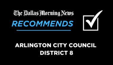Arlington City Council, District 8 election recommendation