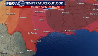 Houston weather: Pleasant, warm conditions for Tuesday; rain chances midweek