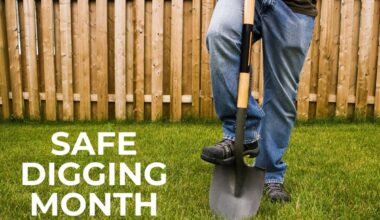 April is National Safe Digging Month