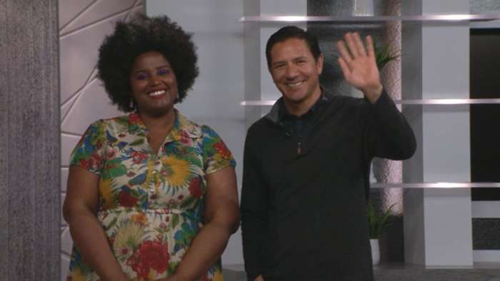 Grand Marshals Kam Franklin & Brian Ching preview the 39th annual Art Car Parade