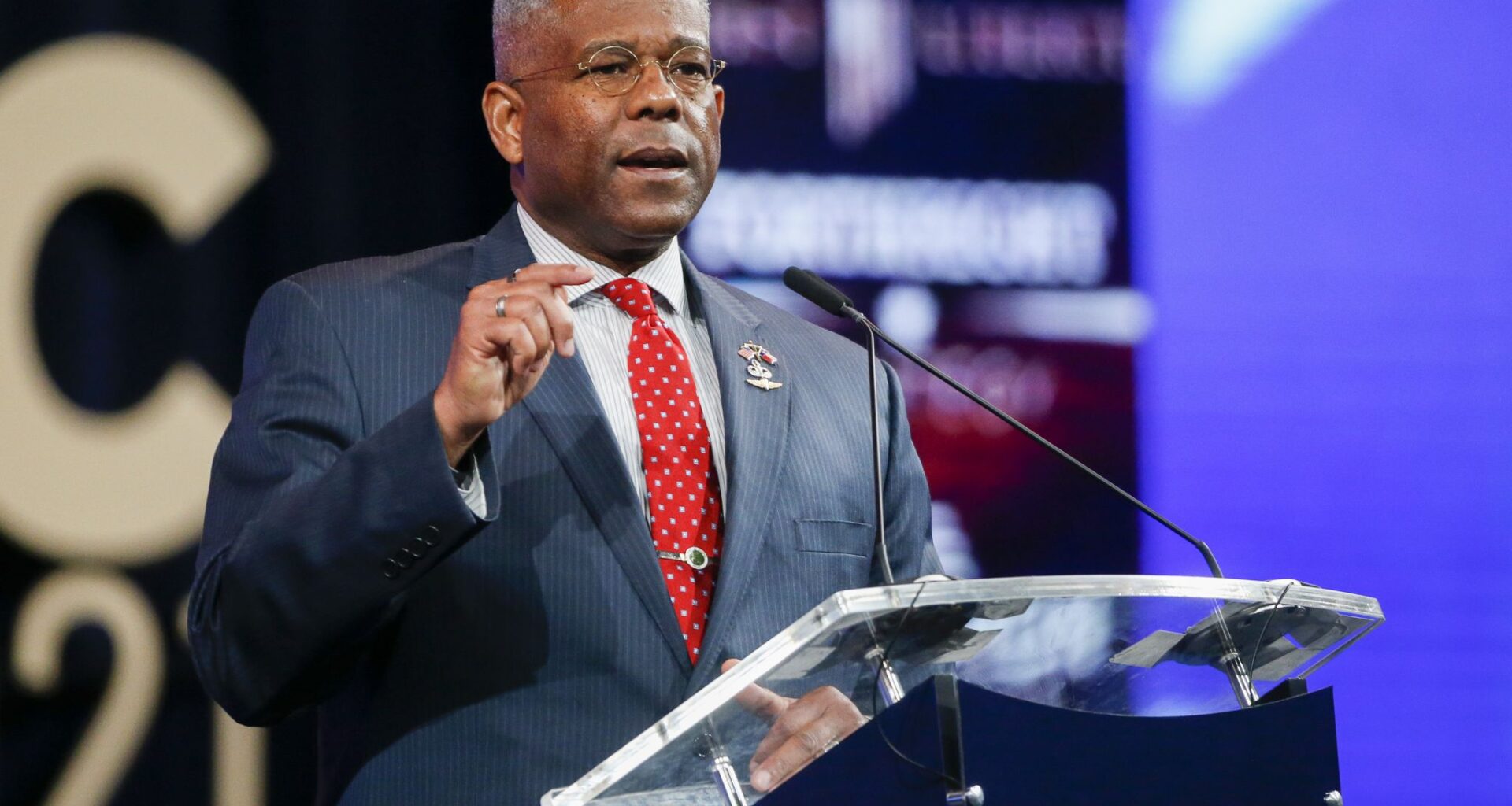 Workers at the Cimarron Firearms set up a display case with old west reproduction revolvers as exhibitors get set up for the opening of the NRA Annual Meetings and Exhibits at the Kay Bailey Hutchison Convention Center on Thursday, May 3, 2018, in Dallas. (Smiley N. Pool/The Dallas Morning News)