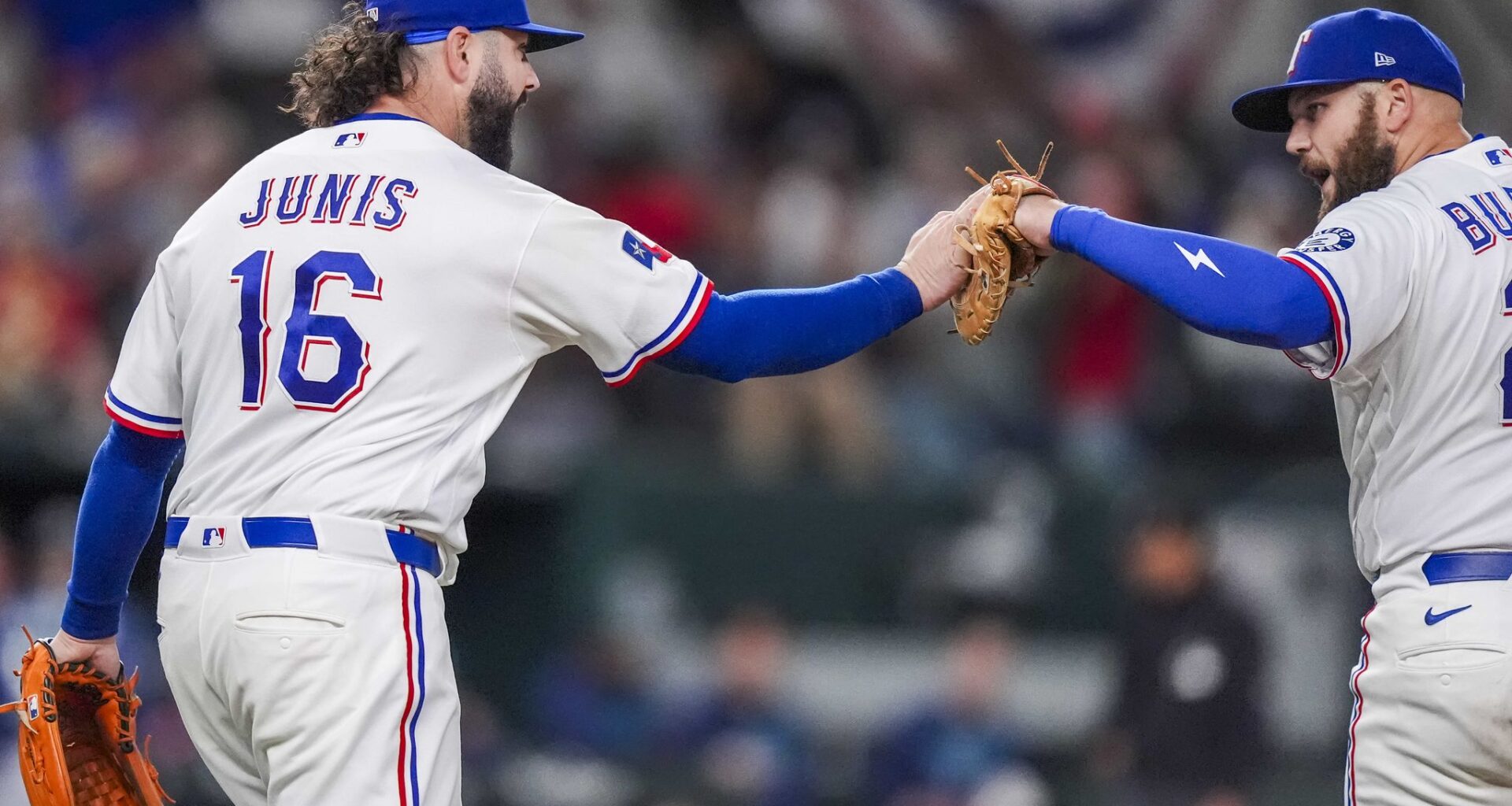 Jakob Junis making most of opportunities out of Rangers' bullpen