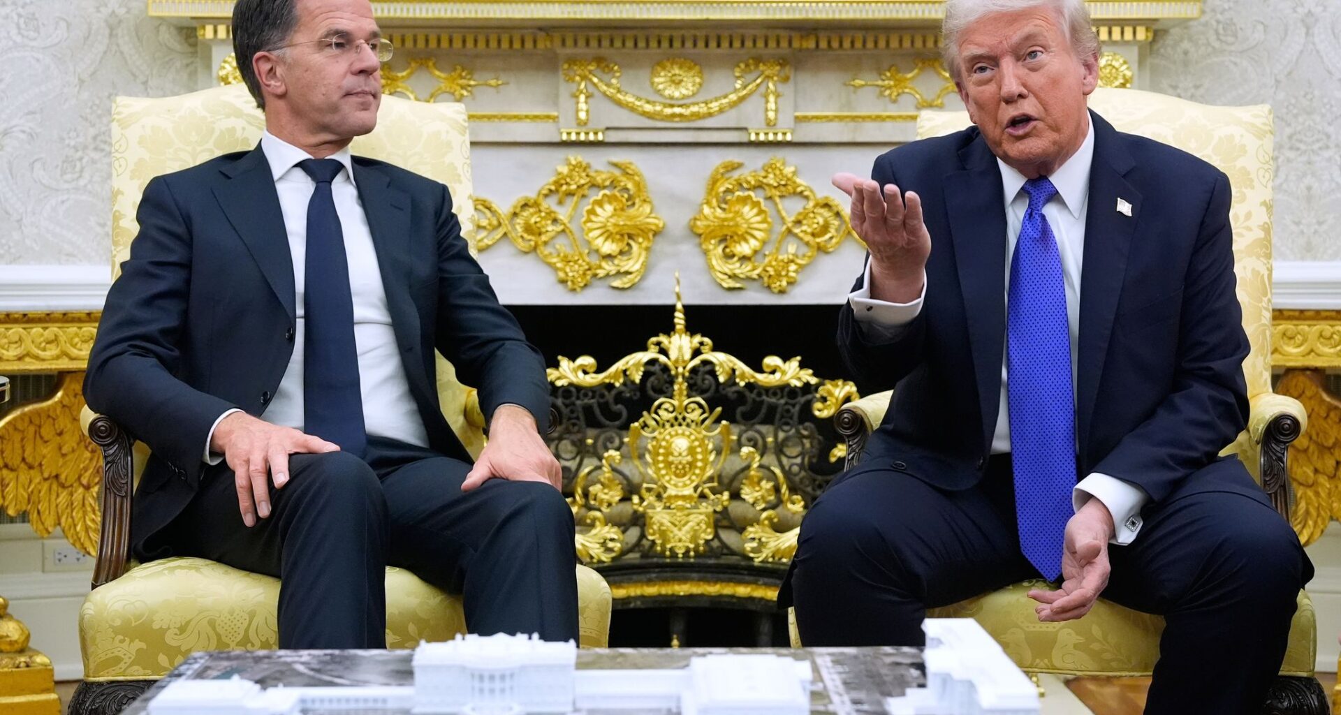 Trump is expected to meet NATO leader Rutte as he muses about pulling out of the military alliance