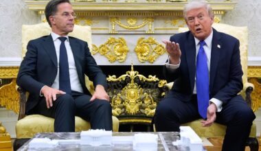 Trump is expected to meet NATO leader Rutte as he muses about pulling out of the military alliance