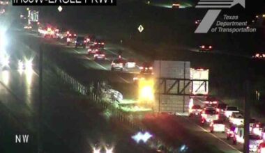 All main lanes closed on I-35 W near Fort Worth Alliance Airport