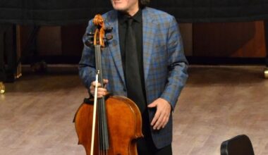 Cellobration honors Zuill Bailey; Earth Day festivities