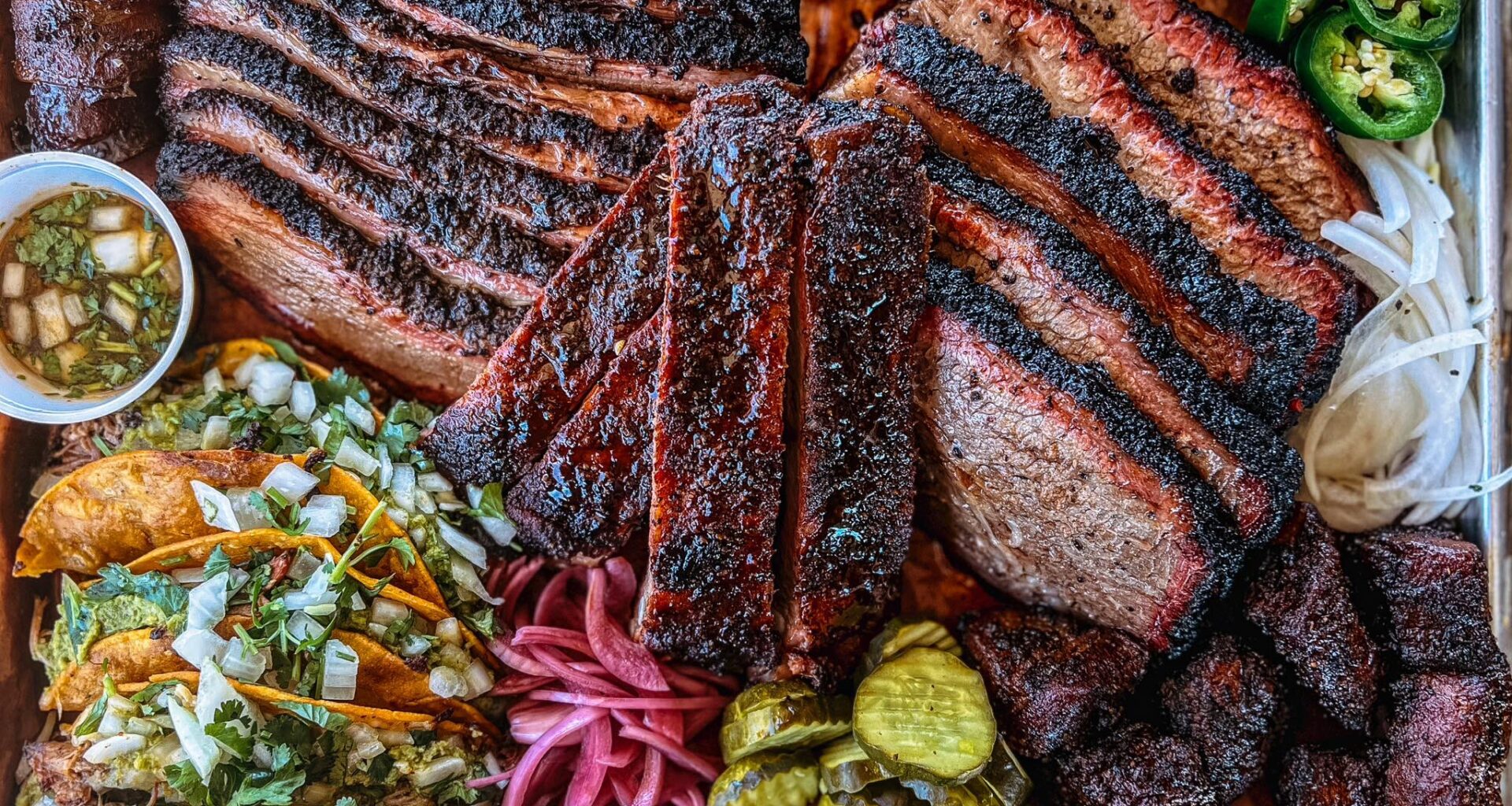 Hurtado Barbecue plate.