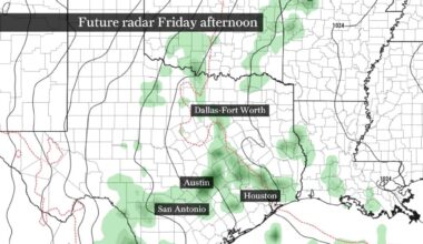 Storm chances increase in Houston Thursday into Friday