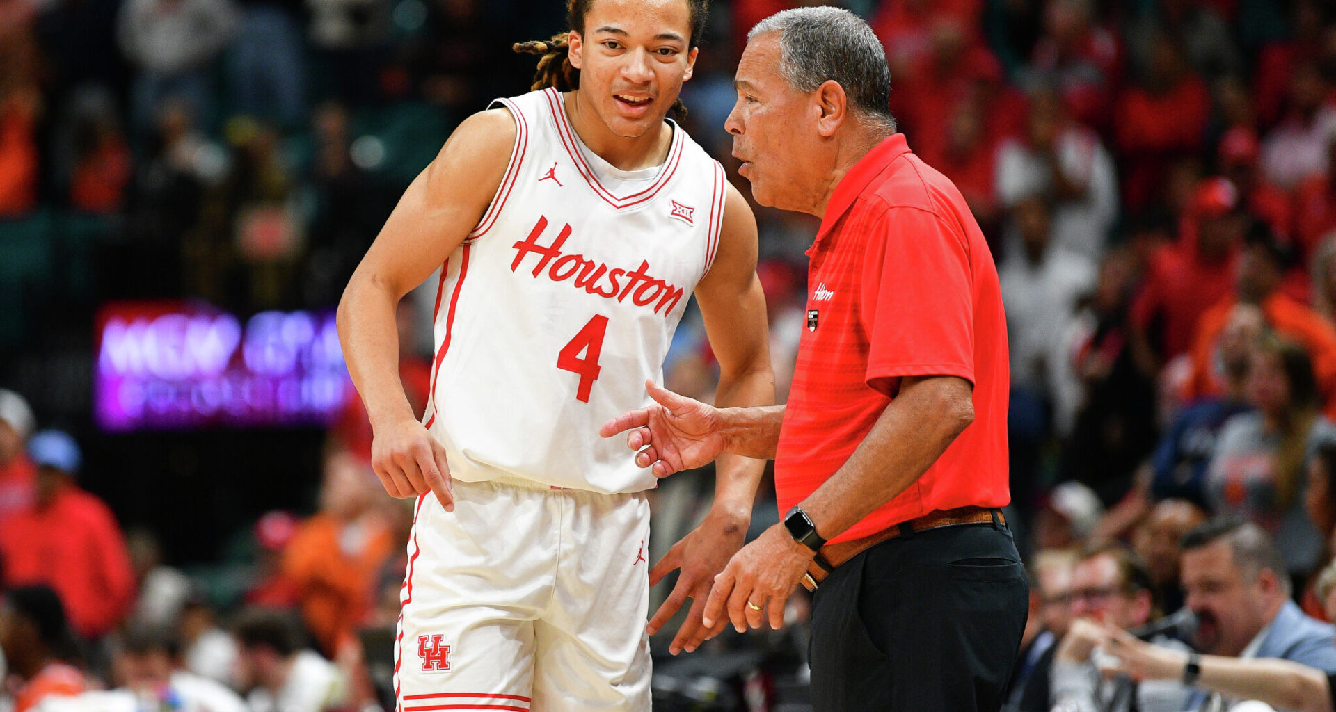 Kelvin Sampson reveals Houston's Kingston Flemings is NBA Draft bound