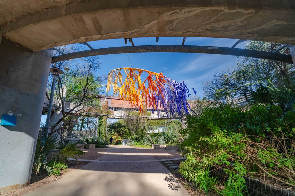 Tempo on the Trail: enFOLD Collective (Megan Echols) \u2013 Sculpture, Pfluger Circle