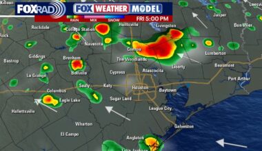 Houston weather: Downpours possible for Friday