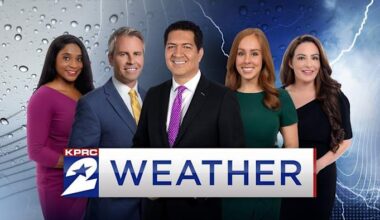 Rain and stroms try to move east into Houston Friday