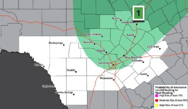 Could South Texas see flooding this weekend? Here’s an update.