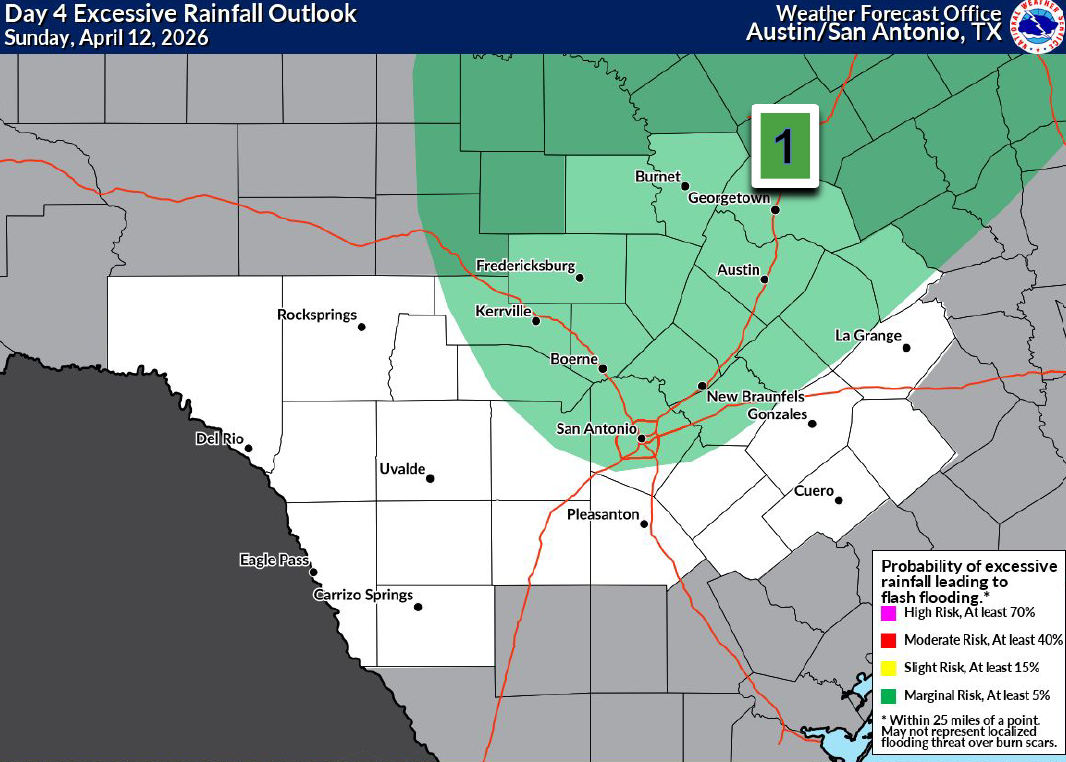 Could South Texas see flooding this weekend? Here’s an update.