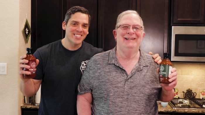 San Antonio firefighter credits father for his culinary success