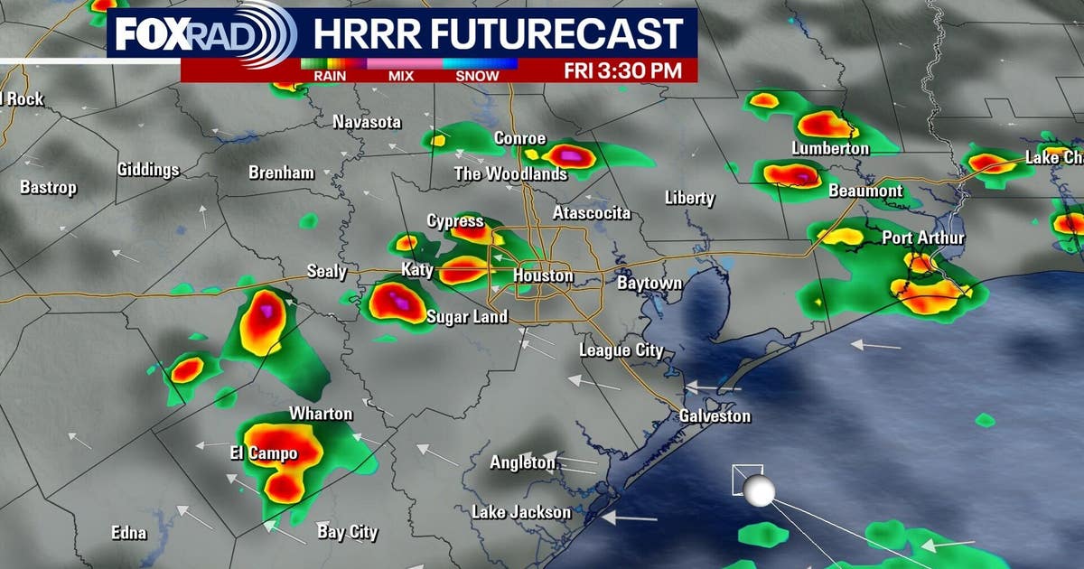 Houston weather: Scattered storms expected Friday, weekend rain chances
