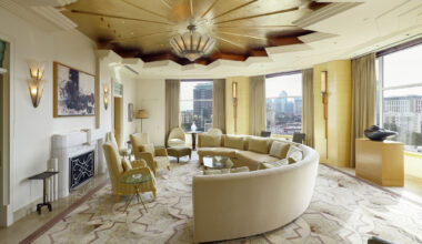 Turtle Creek art deco condo designed to feature art collection