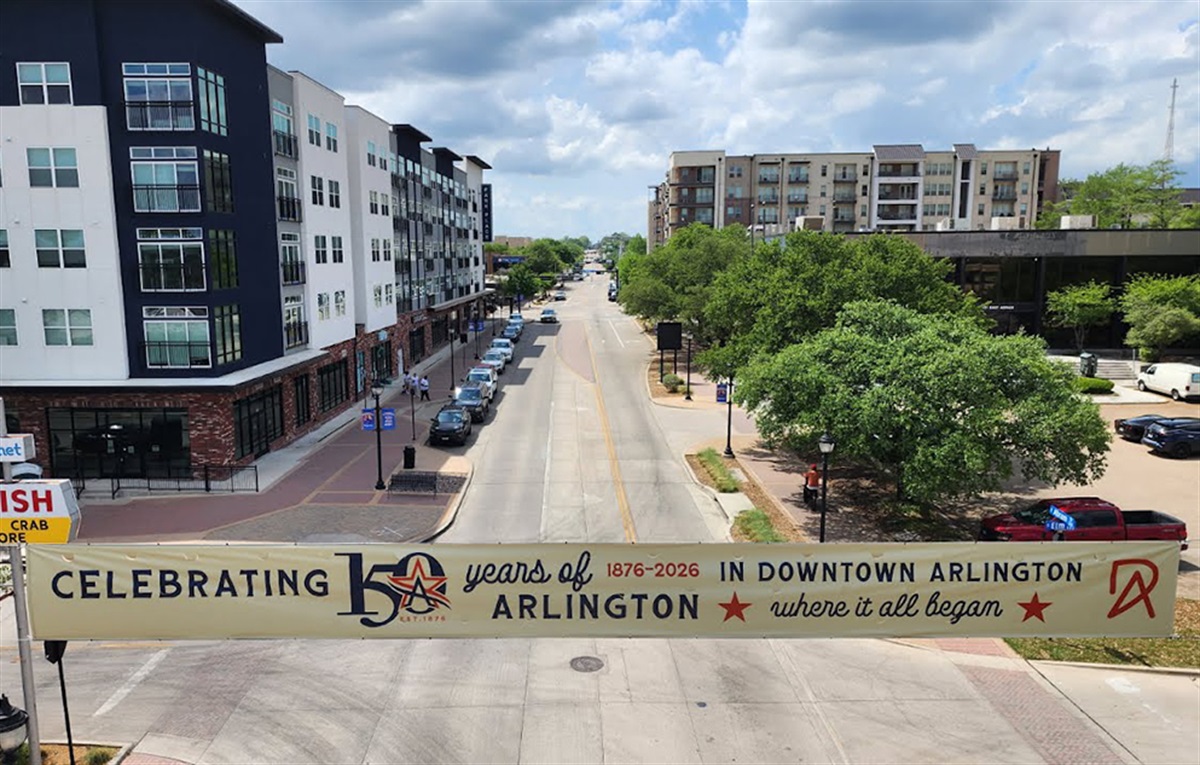 Arlington Unveils New Banners Celebrating City’s 150th Anniversary