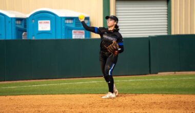 UTA Drops Back-and-Forth Battle to CBU, 11-8, in Game One