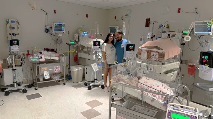 Corpus Christi couple welcomes rare quadruplet girls