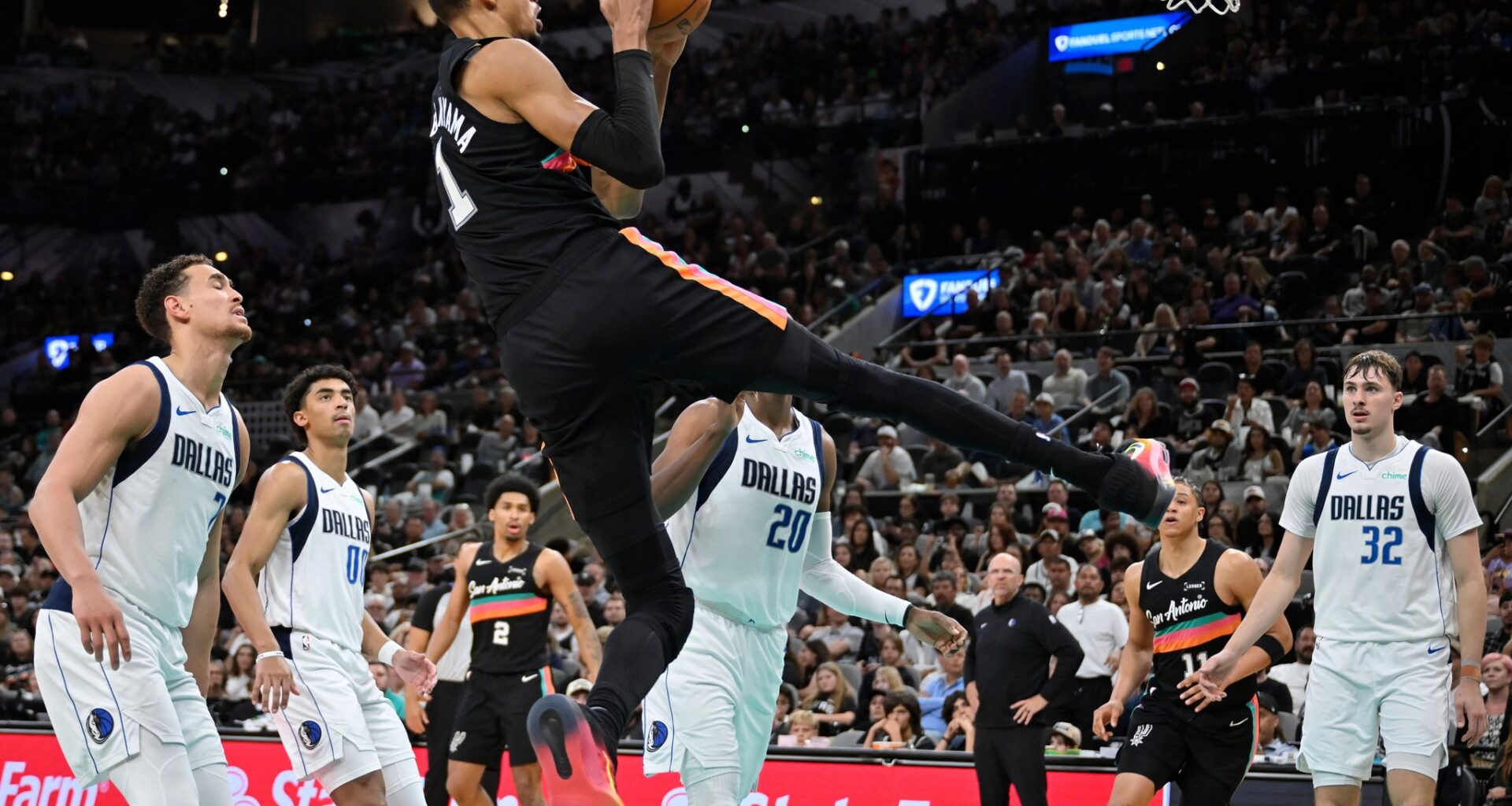 Wembanyama gets to 65 games and award eligibility. Jokic still a game away from that mark