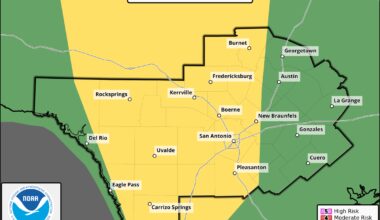 Severe storms aim for South Texas Sunday. Here’s a timeline.