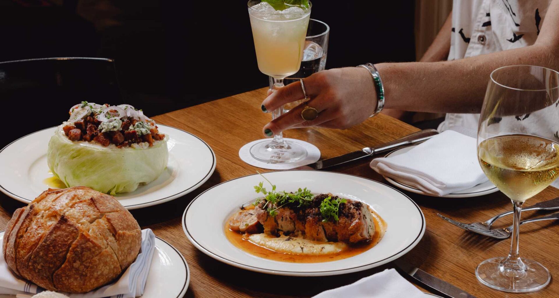 Hotel Emma is one of America's 10 best dining stays, Food & Wine says