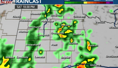 Severe weather possible throughout Saturday