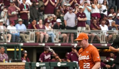 Longhorns pitching roughed up in another loss to A&M