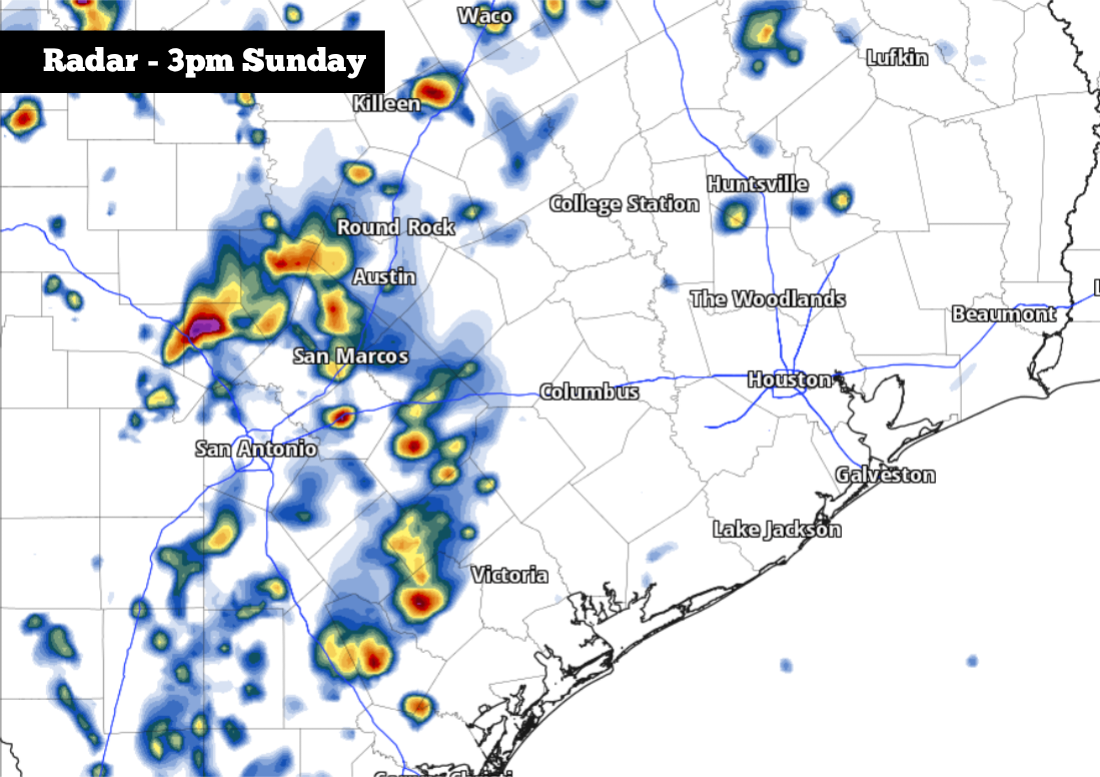 Severe storms, hail, could hit San Antonio Sunday. Here's when.