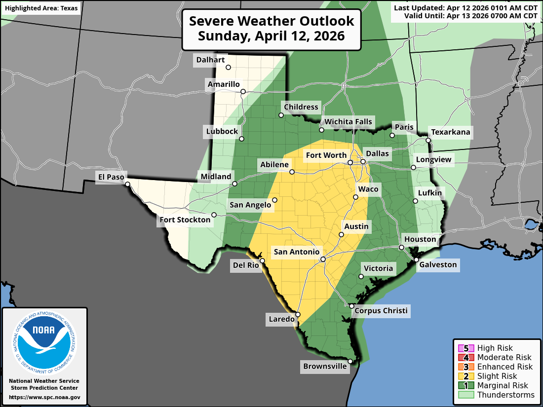 Storms likely for parts of Southeast Texas Sunday. Here’s where.