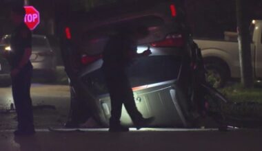 Driver killed in crash after speeding over train tracks in East Harris County