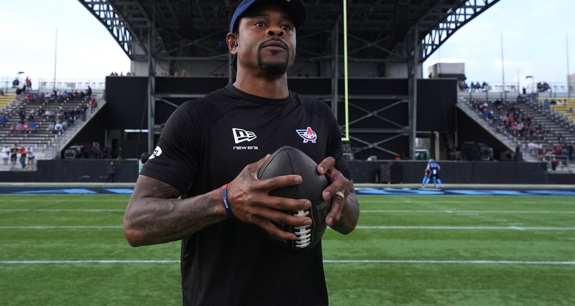 Dallas Wings forward Amy Okonkwo (0) celebrates after making a three-pointer during the first half of a WNBA basketball game against the Phoenix Mercury at College Park Center, Thursday, Sept. 11, 2025, in Arlington.