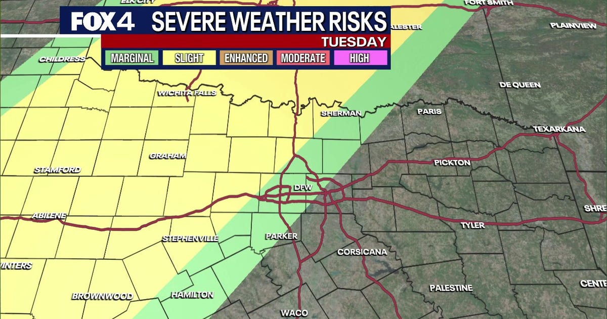 Dallas weather: Severe storms, hail and tornado risk return this week