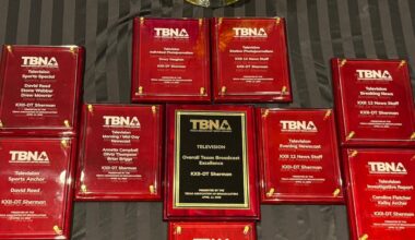 KXII 12 wins 10 first place awards at Texas Broadcast News Awards