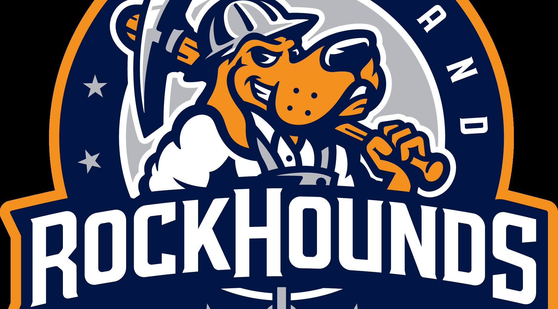 Midland RockHounds logo that was unveiled before the 2022 season. 