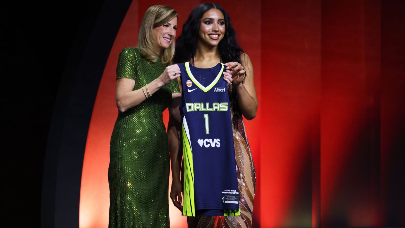 Dallas Wings select UConn's Azzi Fudd No. 1 in 2026 WNBA draft