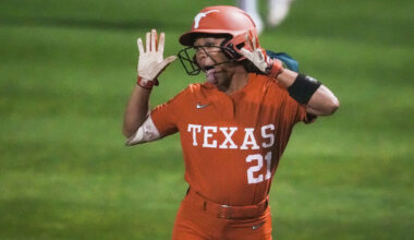 Texas Longhorns drops after losing series to Oklahoma