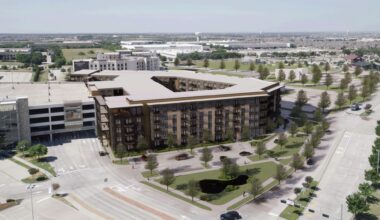 The Jefferson Grandscape II will have 172 one-bedroom units, 86 two-bedroom units, 11 studio units and eight three-bedroom units, according to the news release.