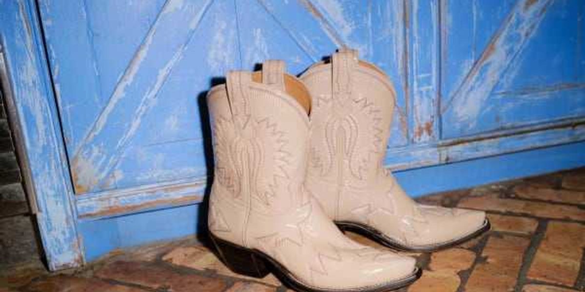 Texas bootmaker goes glossy with patent leather cowgirl look