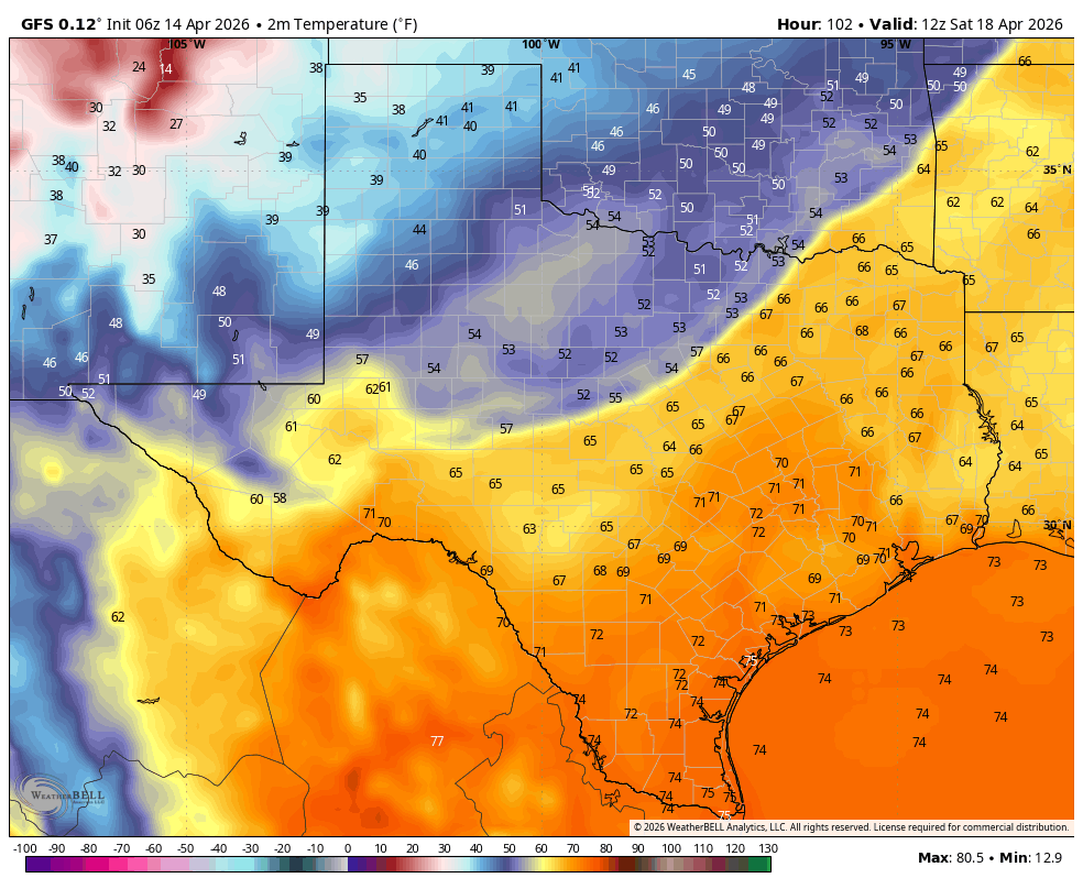 Tax Day brings rain to Texas. Who will see the worst storms Wednesday?
