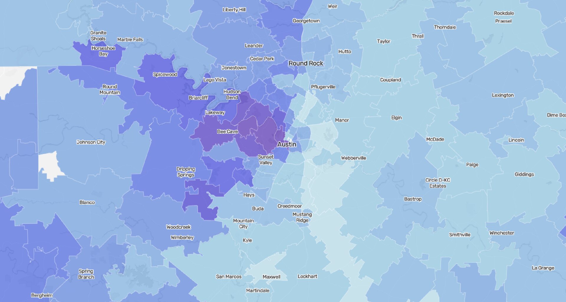 Austin's richest ZIP codes — and how residents make their money