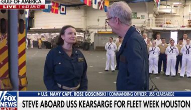 Steve Doocy reports live from USS Kearsarge for Houston Fleet Week