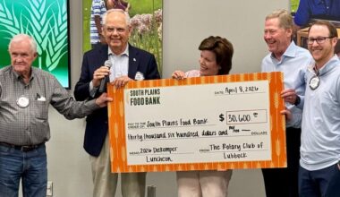 Diekemper Luncheon honors community service, raises funds for South Plains Food Bank