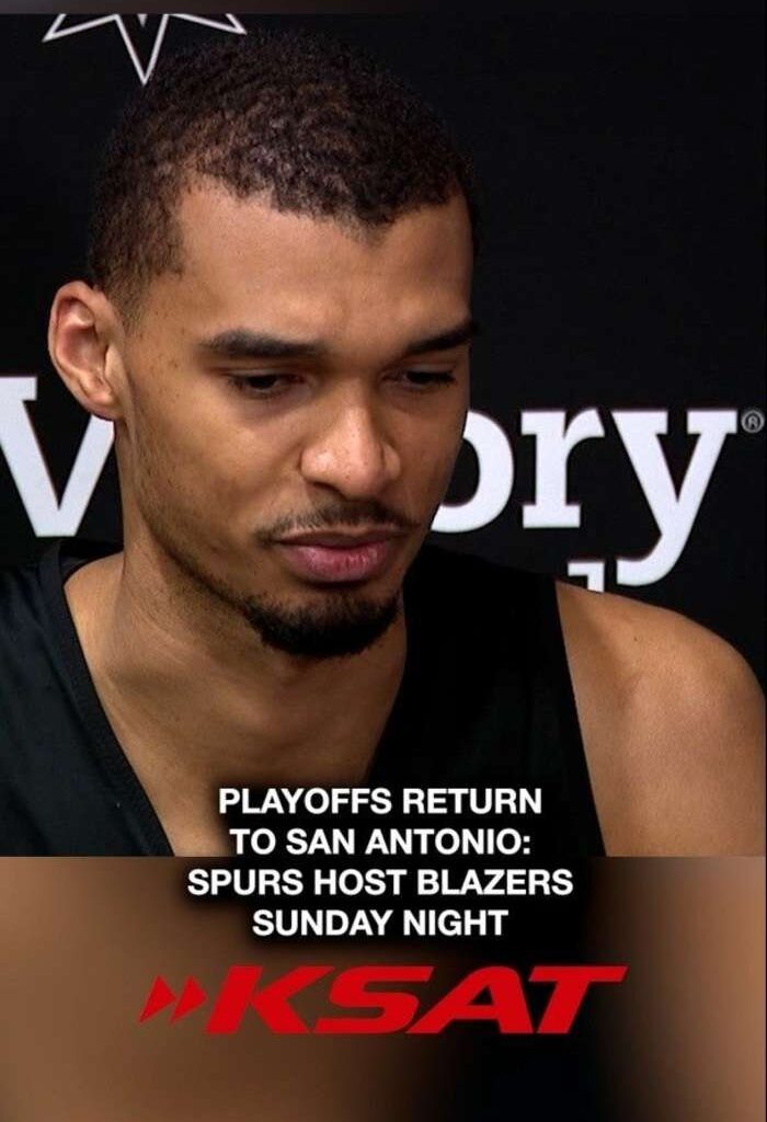Spurs favored by 10.5 vs. Blazers in Game 1 at Frost Bank Center